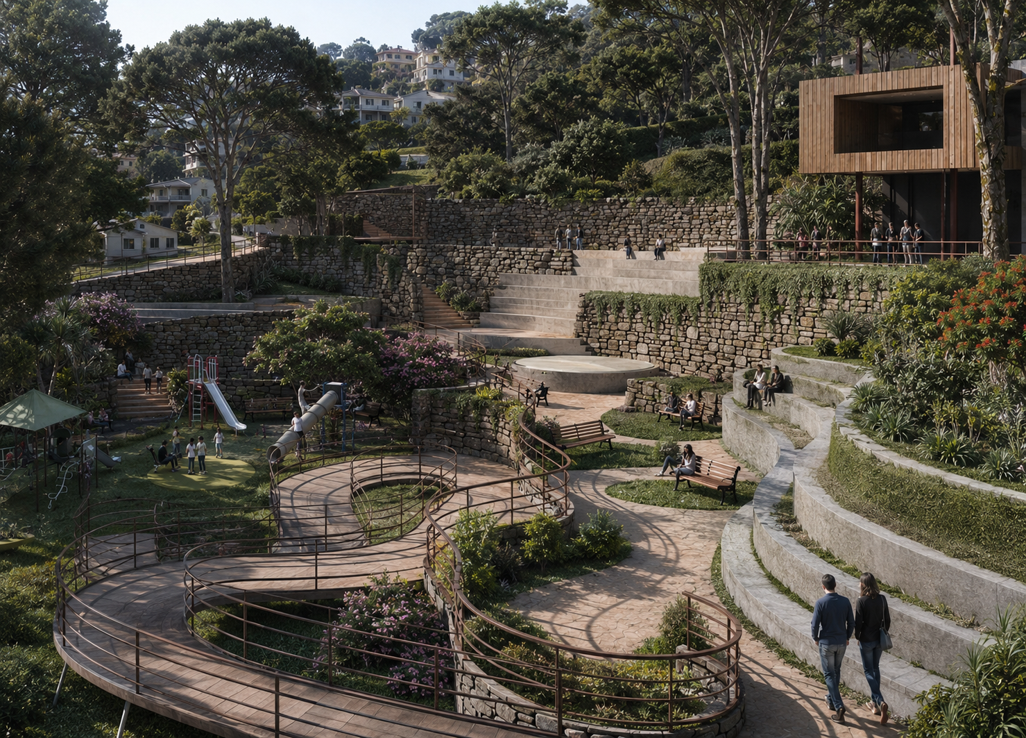 Bsalim's Public Garden